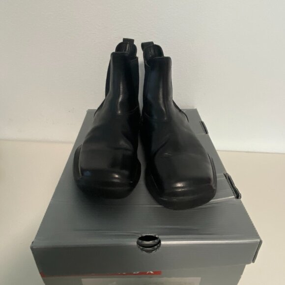 Prada Mens boots "Calzature Skiskolaer" 90's size 8.5 - Picture 8 of 10